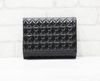 Абитуриентска чанта еко кожа черна QOJX-25783