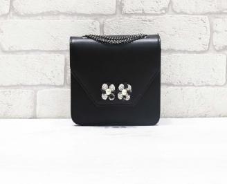 Абитуриентска чанта еко кожа черна QDWR-26630