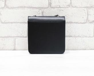 Абитуриентска чанта еко кожа черна QDWR-26630