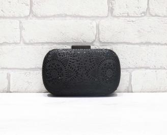 Абитуриентска чанта сатен черна GUUY-26609