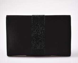Абитуриентска чанта сатен черна ZLNK-26614