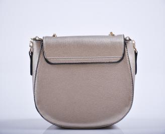 Дамска чанта еко кожа златиста JDZG-27209