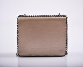 Дамска чанта еко кожа златиста MKGA-27222