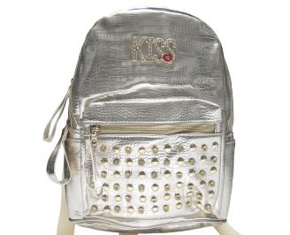 Дамска раница еко кожа златиста ELTW-21439