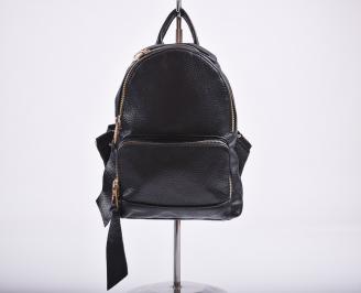 Дамска раница еко кожа черна IFDS-27168