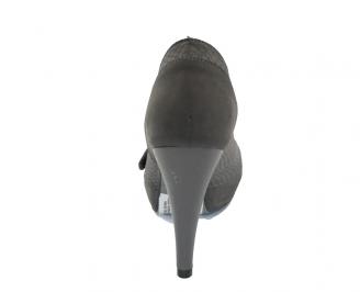 Дамски обувки еко кожа сиви KACI-10555