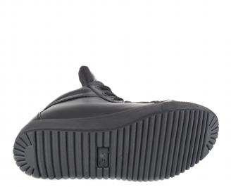 Дамски обувки еко кожа черни WXVI-17627