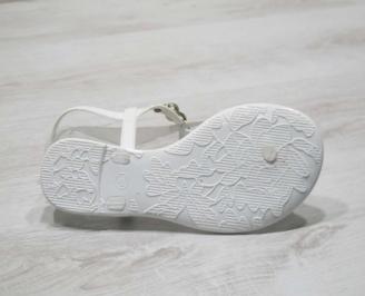 Дамски сандали силиконови бели BDCZ-24794