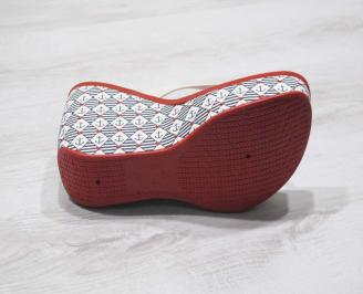 Дамски силиконови чехли Ipanema  червени YLJF-24783