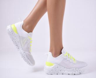 Дамски спортни обувки бели. UPTU-1014024
