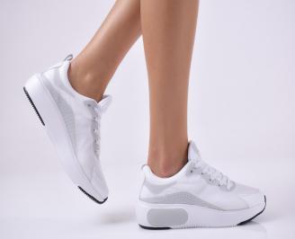 Дамски спортни обувки бели. EPKG-1014029