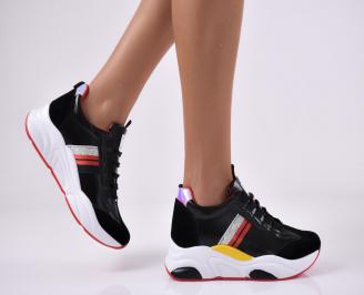 Дамски спортни обувки черни. SAKL-1014122