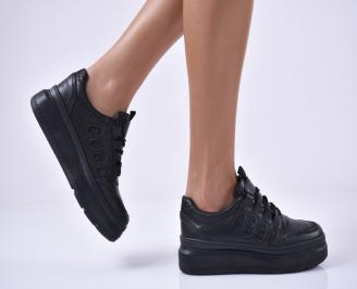Дамски спортни обувки черни QVFZ-1014189