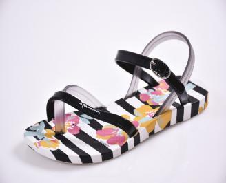 Детски  равни  сандали бели FIEG-27407