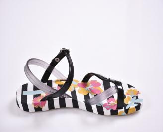 Детски  равни  сандали бели FIEG-27407