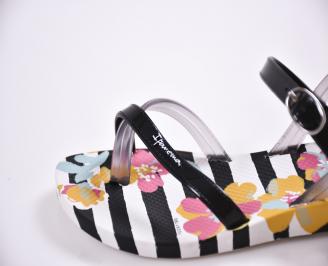 Детски  равни  сандали бели FIEG-27407