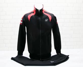 Детски спортен екип памук черен ADAX-25050