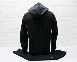 Детски спортен екип памук черно HMCP-25058