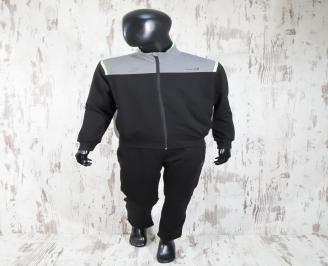Мъжки спортен екип памук черен FYJD-23279