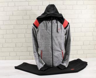 Мъжки спортен екип  сив CWYR-26801