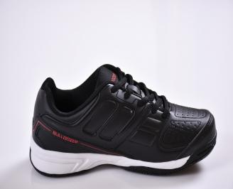 Юношески  маратонки   еко кожа  черни NQBL-26838