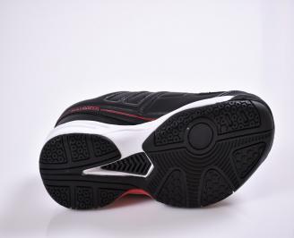 Юношески  маратонки   еко кожа  черни NQBL-26838