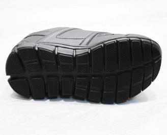 Юношески  обувки Bulldozer  еко кожа черни ARFR-25096